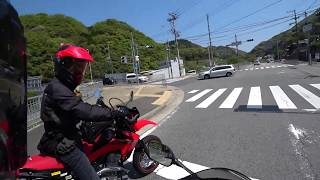 CRF250Mと行く　B級グルメツーリング