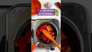 Homemade Pepper Sauce (Molho De Pimenta Caseiro)