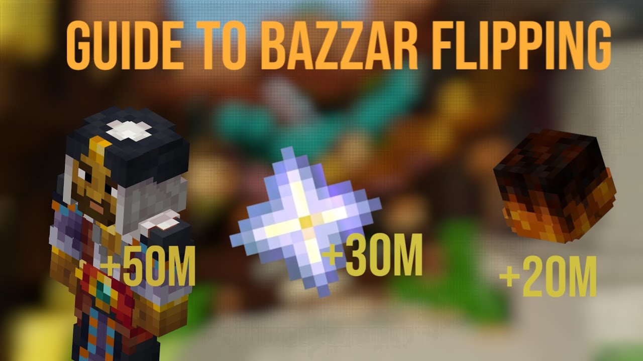 Guide To Bazzar Flipping How To Flip Hypixel Skyblock Minecraft
