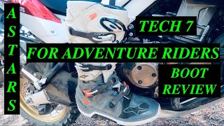 ALPINESTARS TECH 7 MOTOCROSS BOOTS FOR ADVENTURE RIDERS REVIEW