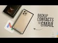 How to Backup iPhone Contacts to Gmail (tutorial)