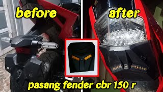 CARA PASANG FENDER CBR 150 R