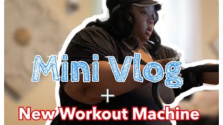 I got a Life Fitness Elliptical Cross-Trainer + mini VLOG!