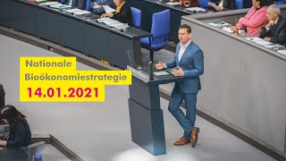 Plenarrede zur nationalen Bioökonomiestrategie (2021)