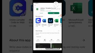 java coding on mobile|| jedona java compiler|| please like 👍 and subscribe ❤