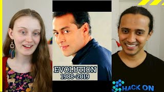 SALMAN KHAN Evolution (1988-2019) REACTION 🔥