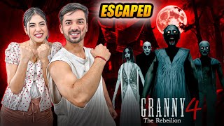 Finally We Escaped Granny 4 - The Rebellion | Granny 4 Ep 3