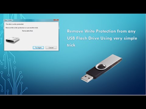 How to remove read-only/ Write protection from USB Flash Drive How to remove read-only/ Write protection from USB Flash Drive