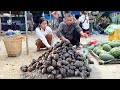 Search and harvest snails in the fields go to market sell to earn money - poor life, survival