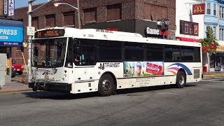 NJT NABI 40-SFW #5854 on the 84P to JSQ via Park Avenue (Inside) in HD