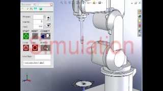 MELFA Works -- das Simulationstool von Mitsubishi Electric für die 3D-CAD Software SolidWorks.