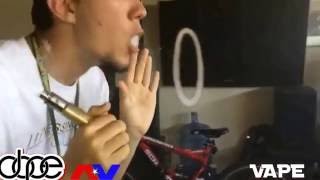 vape tricks and skateboarding mashup