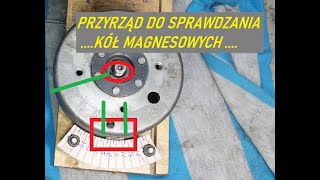 PRZYRZĄD DO SPRAWDZANIA WYPUSTEK KÓŁ MAGNESOWYCH 139QMB GY6