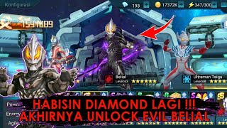 HABISIN 💎 DIAMOND LAGI !! AKHIRNYA UNLOCK SKIN BELIAL ATROCIOUS - ULTRAMAN LEGEND HERO