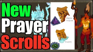 New Bosses Will Drop Prayer Scrolls! (OP For Irons + New Staff)