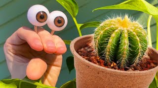 Oobi at Work: Watering the Plants