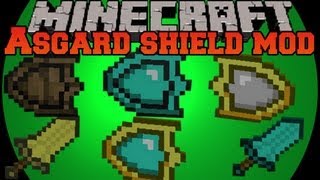 Minecraft Mod Showcase - Asgard Shield Mod - Mod Review