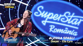 SUPERSTAR 2021 O voce deosebită! Alessia Spagli a impresionat cu o melodie originală, compusă de ea!