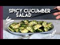 Spicy Cucumber side dish | Asian style