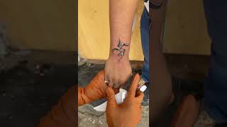 Swastik tattoo #ganeshtattoo #swastik #tattoo #mumbai #omtattoo 8898841313