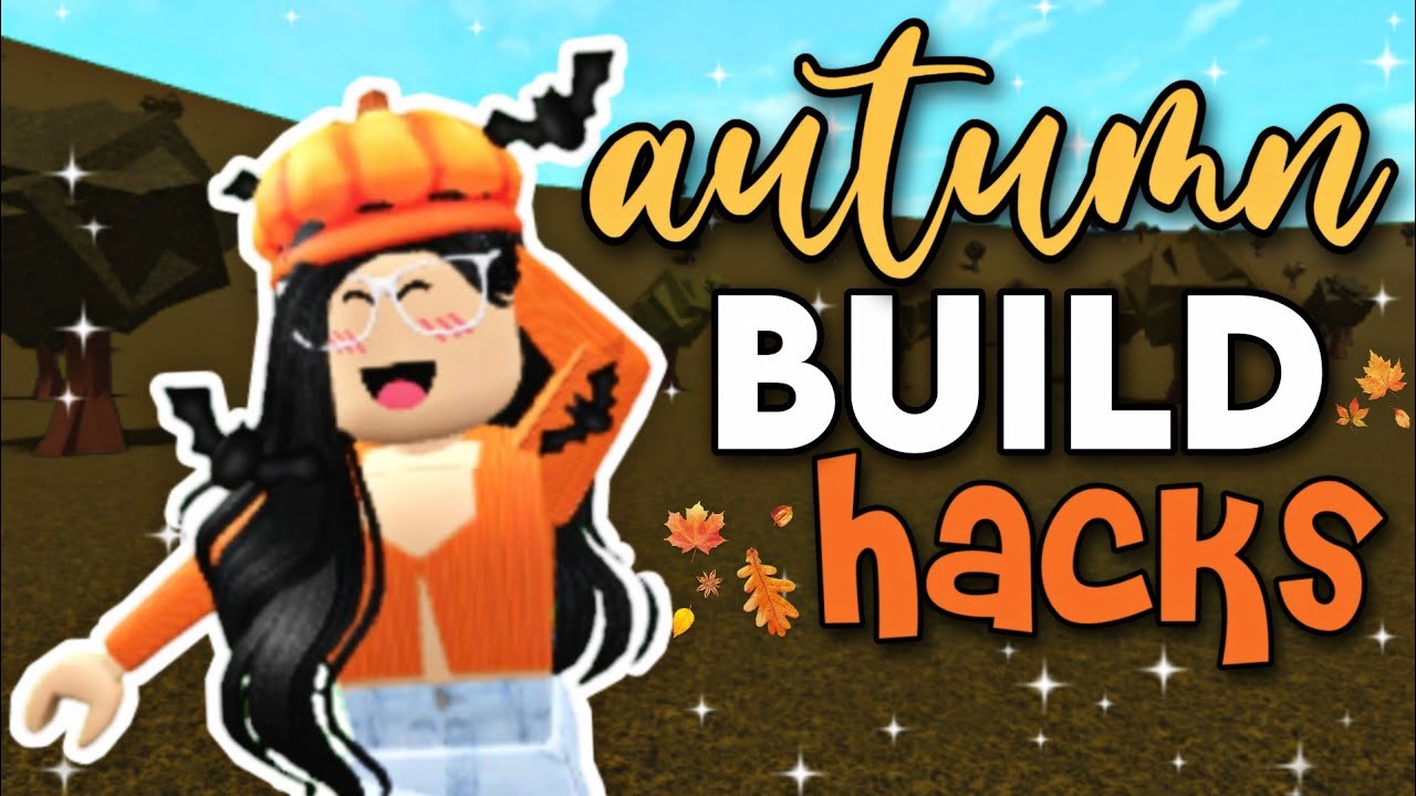 15+ NEW AUTUMN Building Hacks In Bloxburg | HALLOWEEN UPDATE HACKS ...