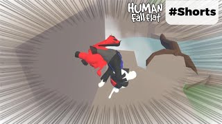 新ステージで遊んでたら 段差で謎の前転…? [Human: Fall Flat] #Shorts