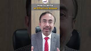 How to Write an Effective Answer | Dr Khan | Short Video | KSG INDIA
