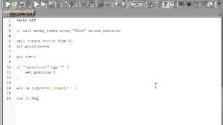 Batch 87 Array Index