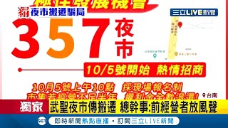 #三立獨家  傳台南武聖夜市要搬遷 ? 曝新夜市業者與武聖無關聯  市府也特別公告提醒攤商│【消費報你知】20201008│三立新聞台