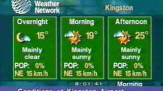 The Weather Network - EarthWatch intro Jul 21/97