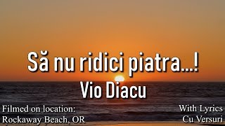 Vio Diacu - Sa nu ridici piatra (Cu Versuri)