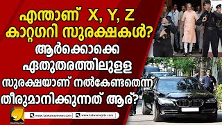 X, Y, Z ആർക്കൊക്കെ, എവിടെയൊക്കെ കിട്ടും കവചം? | VIP SECURITY