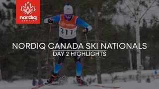 2023 Nordiq Canada Ski Nationals Highlights Day 2