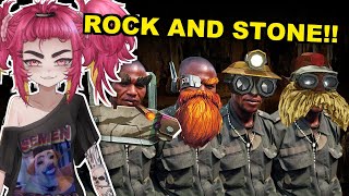 First Time Reacting to SsethTzeentach // Deep Rock Galactic Review
