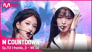 [fromis_9 - WE GO] KPOP TV Show | #엠카운트다운 | Mnet 210603 방송