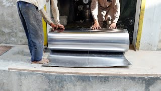 Most Interesting Process of Making Stainless Steel Milk Cans