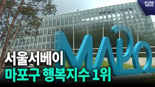 마포구, 서울서베이 조사에서 25개 자치구 중 행복지수 1위 [마포] 딜라이브 뉴스