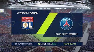 FIFA 22 LYON VS PSG LIGUE 1 PREDICTION