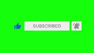 Top 10 || Green Screen Animated Subscribe Button || Free Download link | Green Screen Effects