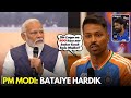 Hardik Pandya reveals to PM Modi the past 6 months