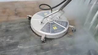 Deck Wash - H2GO Surface Cleaner at 3200PSI 200 Degress