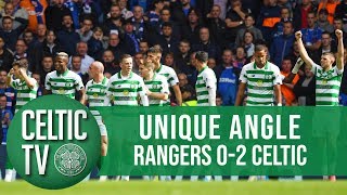 🎥 UNIQUE ANGLE: Rangers 0-2 Celtic | Glasgow Derby Ibrox goals