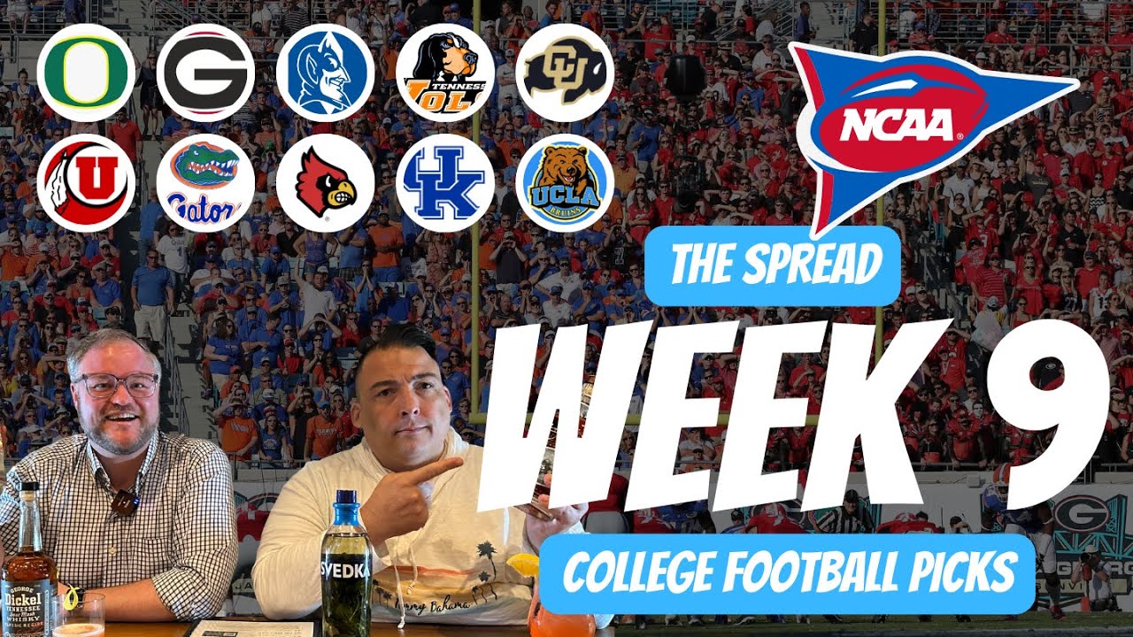 COLLEGE FOOTBALL WEEK 9 PICKS | EASY MONEY BETS | THE SPREAD - YouTube