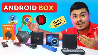 Top - 5 Android Tv Box || Normal Tv To Smart Tv Box || Android Box For Led Tv