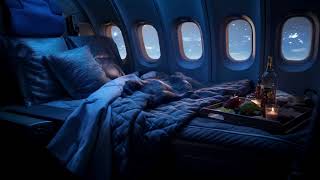 Soothing Airplane White Noise Relaxation | Sleep, Study, Insomnia Relief | 10 Hours Jet Sound