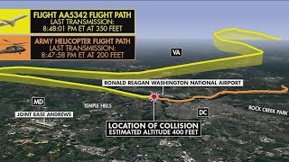 DC plane crash: Debris removed out of Potomac River