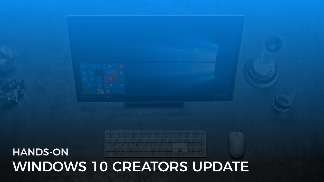 Windows 10 Creators Update Hands-on - YouTube