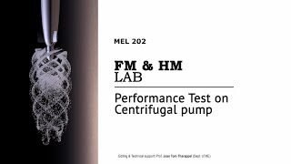 Performance Test on Centrifugal Pump | FM & HM Lab | MEL202 | KTU | ME SJCET