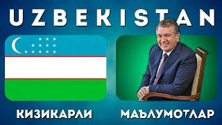 UZBEKISTAN — INTERESTING FACTS ABOUT UZBEKISTAN / O'ZBEKISTON / QIZIQARLI DUNYO