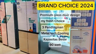 REVIEW KULKAS HISENSE 4 PINTU RQ788N4IWKUS || BRAND CHOICE 2024